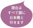 現在はすべて頭に日本橋と付きます